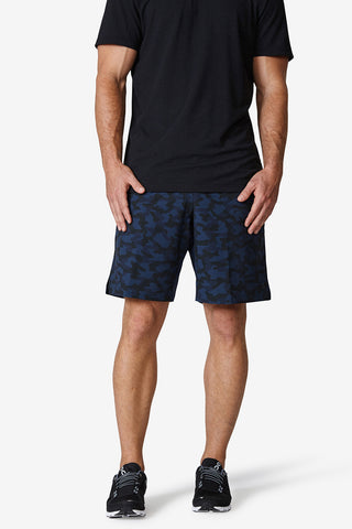 Men's performance shorts, black, lightweight, sweat wicking, high quality, solfire, skin-like, Navy camo shorts